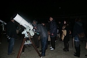 元旦スターパーティー観察の様子