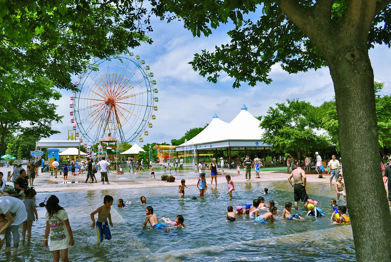 水遊び広場
