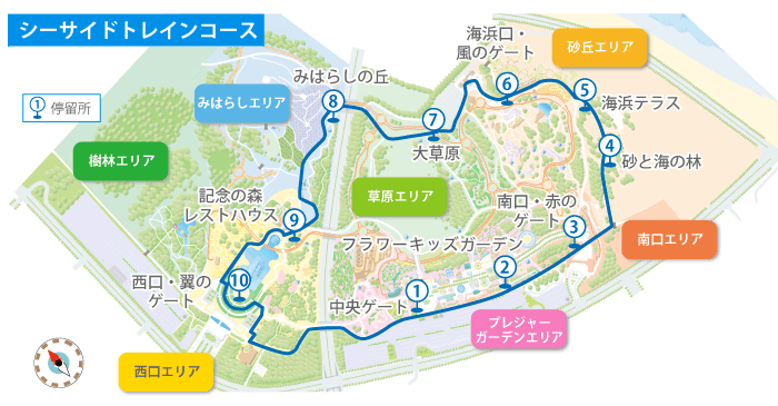 シーサイドトレインコース