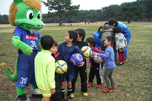 水戸ホーリーホック親子サッカー教室