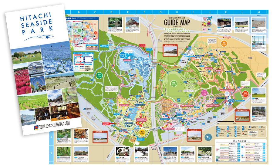 国営ひたち海浜公園ガイドマップ